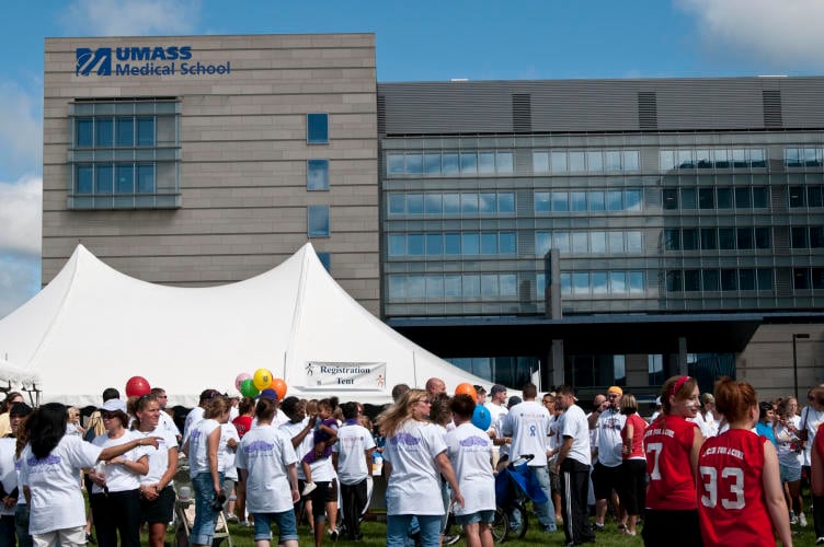 Thousands of people participated in the 2010 Walk to Cure Cancer, now called the UMass Medicine Cancer Walk