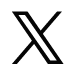an outline of the letter X