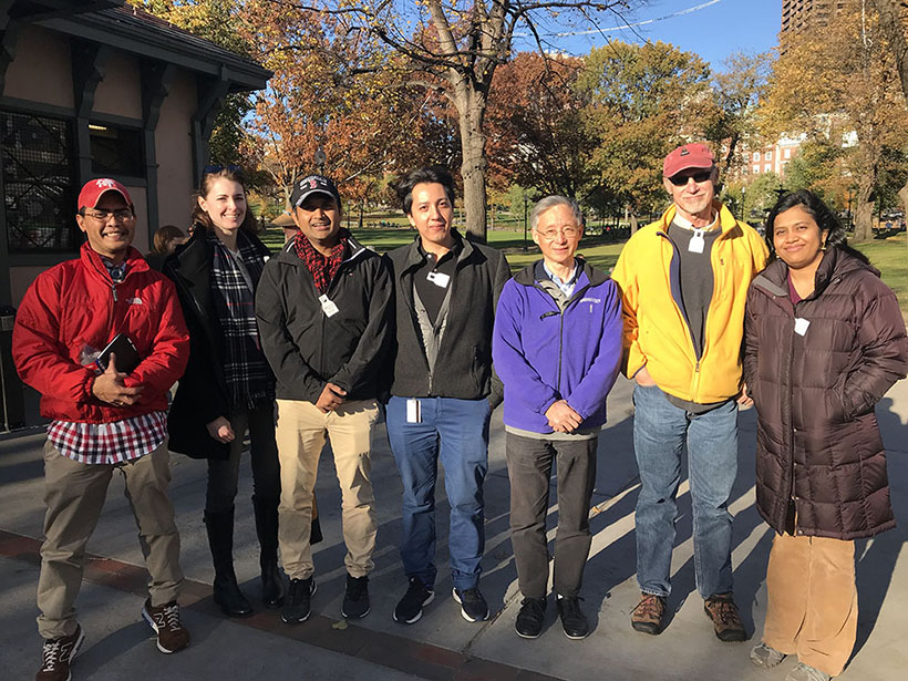 UMass Chan Employees visit the park