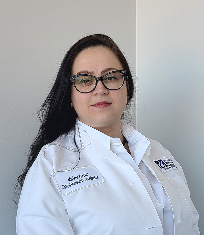 Neuroimmunology Research Coordinator, Mariana Kurban, MD