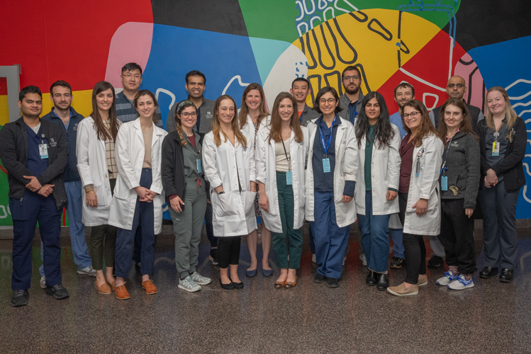 2024 Residents and Fellows with Dr. Daniello