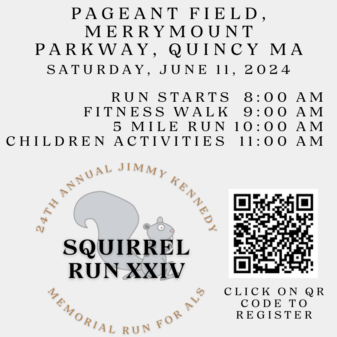 24th Annual Jimmy Kennedy Squirrel Run ALS race for research