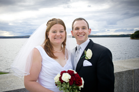 Heidi and Andrew Malaby were married in 2011, four years after meeting as first-year students at the Graduate School of Biomedical Sciences.
