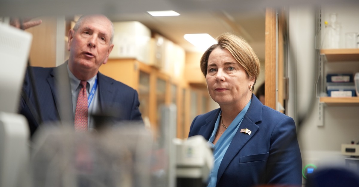 UMass Chan Chancllor Collins and MA Governor Healey