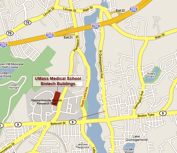 image showing location of Biotech Park on Google Maps
