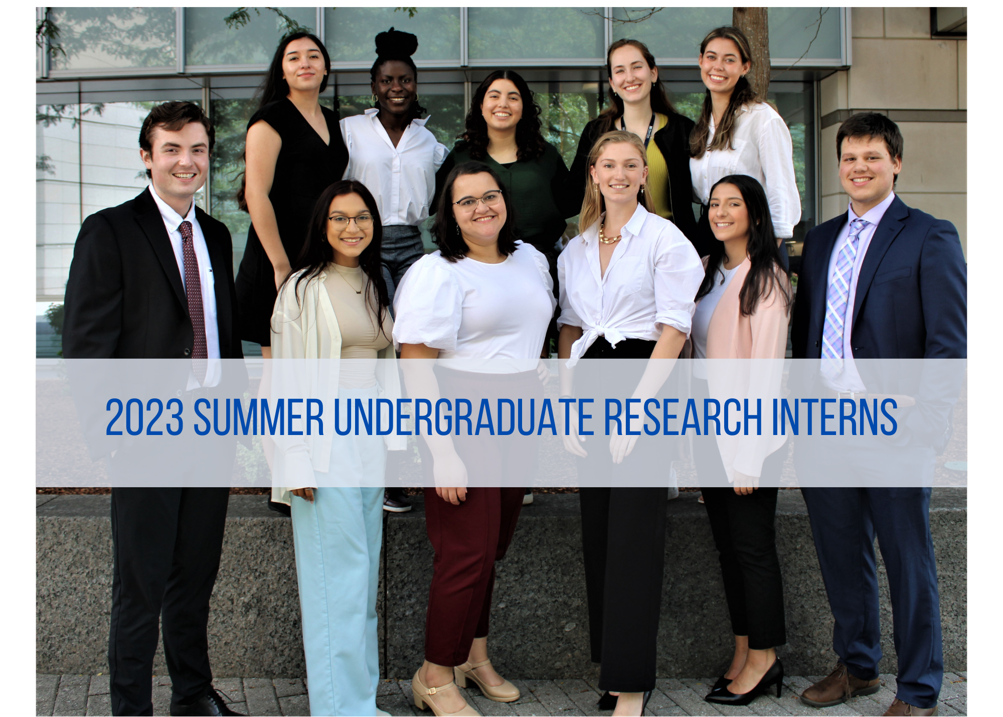 2023 Summer Undergrad Research Internship Group Photo 