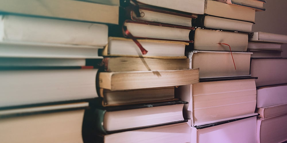 Stacks of books