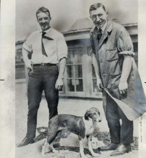 Frederick Banting & Charles Best Isolated Human Insulin on July 27, 1921
