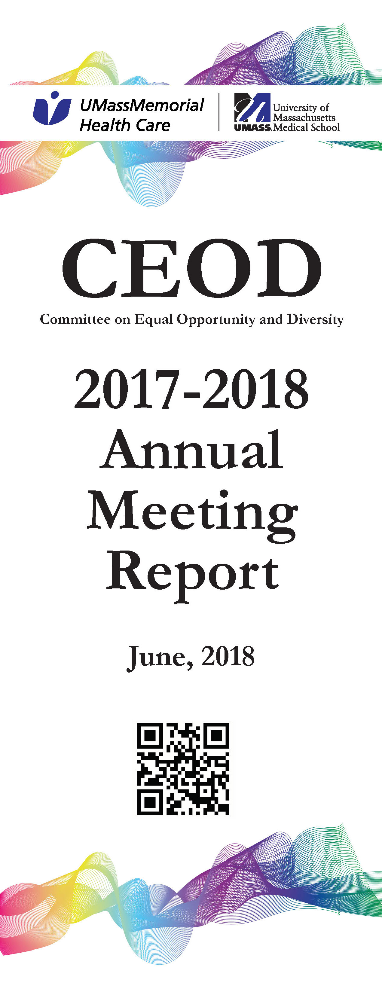 CEOD Annual report cover