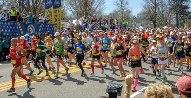 UMass ALS Cellucci Fund team running for a cure at Boston Marathon