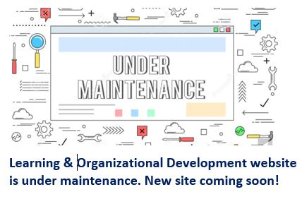 Learning and Development Website Under Maintenance