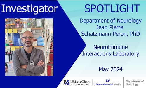 Jean Pierre Schatzmann Peron, PhD, May 2024 Investigator Spotlight