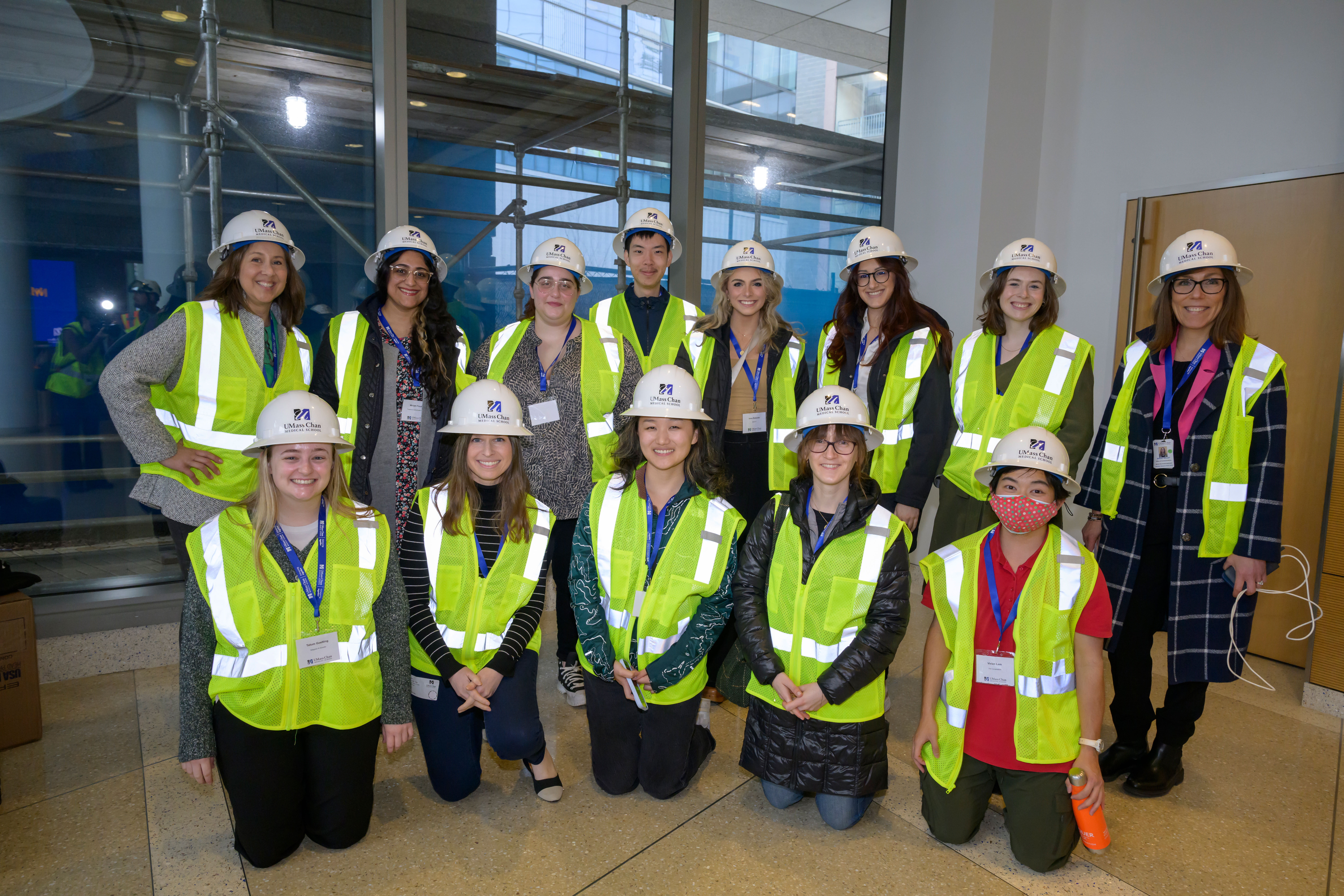 tour of new education and research building