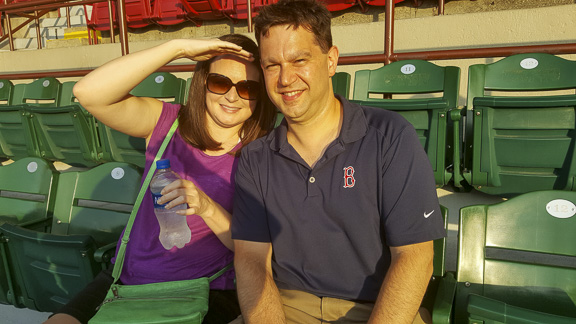 Radiology Residents at Paw Sox Game