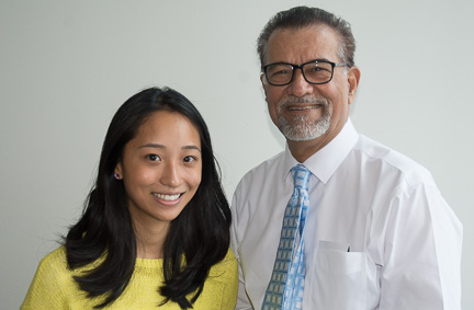 Elizabeth Yuan and Dr. Sarwat Hussain - Radiology UMass Medical School