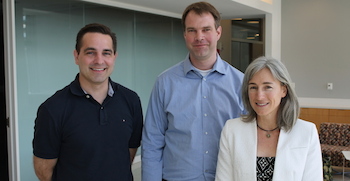 (L-R) Michael Brehm, PhD; Rene Maehr, PhD; and Laura Alonso, MD