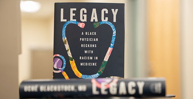Legacy author Uché Blackstock calls on UMass Chan audience to listen, mentor, share diversity work