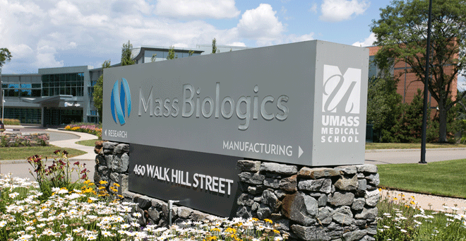 The MassBiologics of UMass Medical School campus in Mattapan.