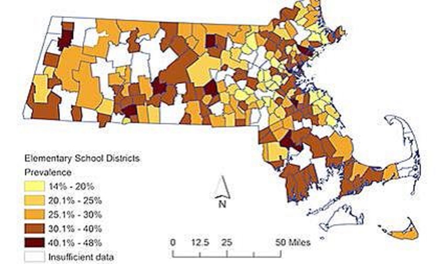 Overweight and Obesity Rates Are Improving among Massachusetts Public School Students, but Not Among Those in Socioeconomically Disadvantaged Districts image